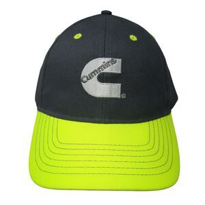 Cummins Strapback Hat Multi One Size Adjustable Embroidered Colorblock